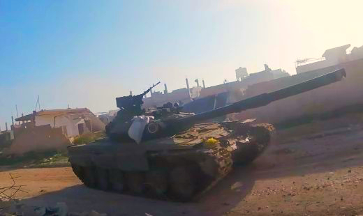 Захваченный боевиками танк Т-90 спустя долгое время вновь замечен в Сирии