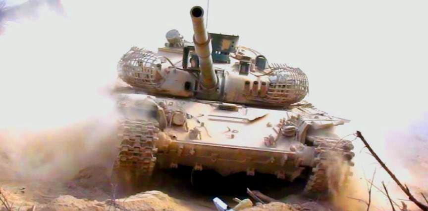 «Скворечник» сработал как часы: Т-72 в Сирии «ослепил» американский TOW