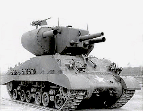 Экспериментальный американский ракетный танк Т31 «Demolition Tank»