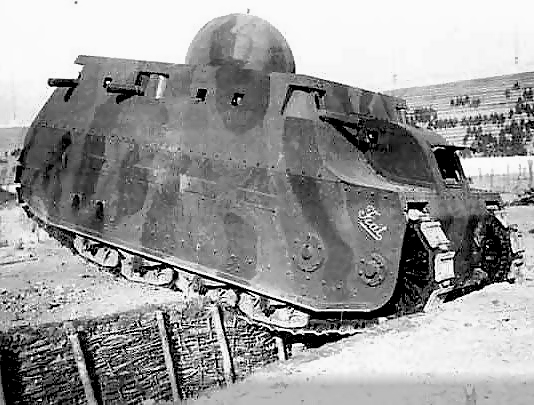 Итальянский тяжелый танк Первой мировой «Fiat – 2000»