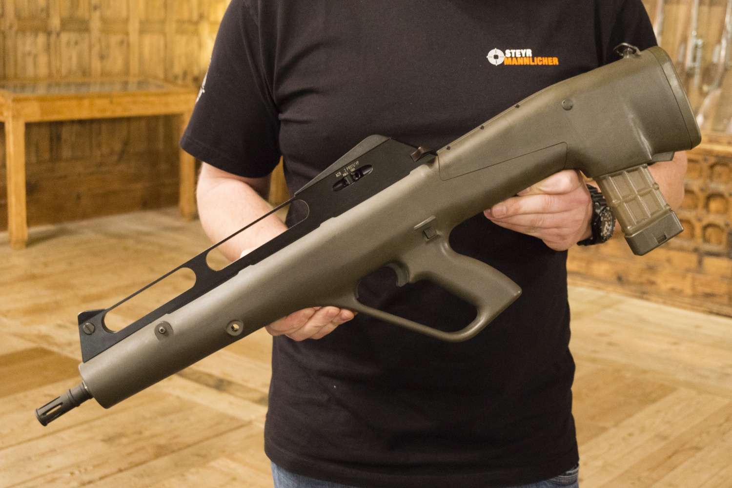 Стреляющая "стрелами" – экспериментальная винтовка Stеуr АСR