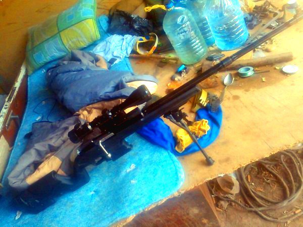 Фотографии роскошного тюнинга винтовки Мосина от бойцов ДНР попали в Сеть