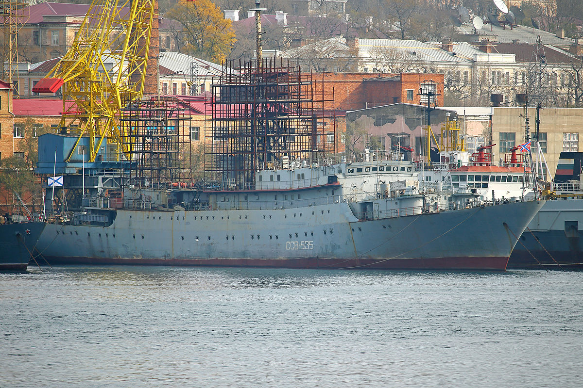 Разведкорабль «Карелия» спустя десять лет вернулся в состав русского флота