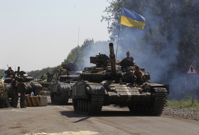 ВСУ обстреляли позиции ДНР танковыми снарядами