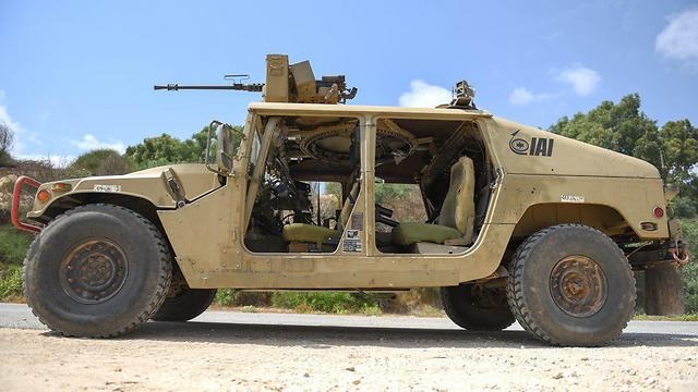 В Сеть попали кадры испытания боевого беспилотного «Hummer»