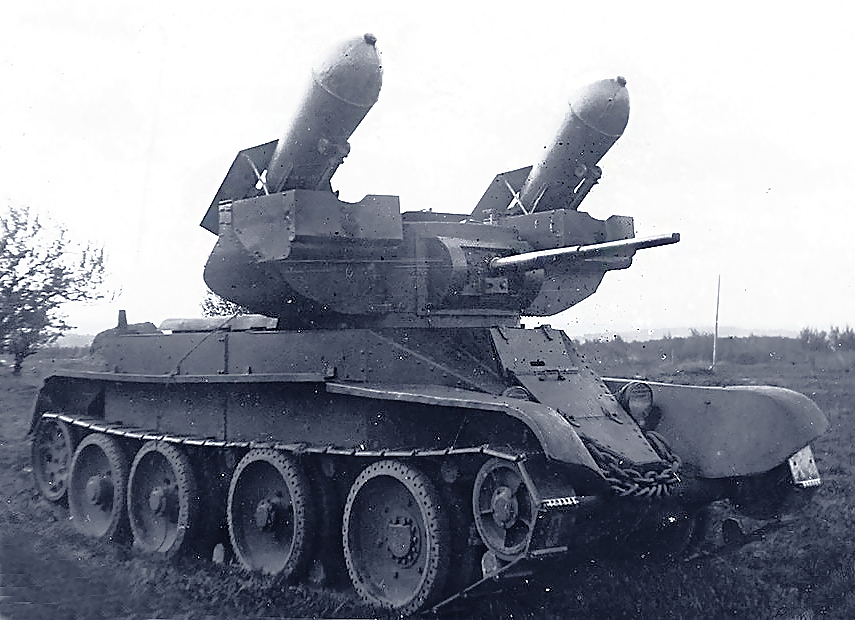 Первый советский ракетный танк РБТ-5