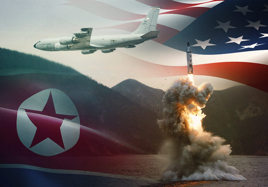 Самолёты США «укажут», когда ждать новых запусков ракет Северной Кореей