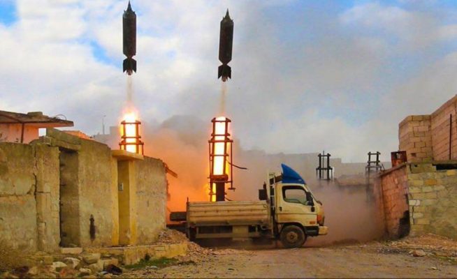 Бойцы Асада нанесли мощный ракетный удар по боевикам в Айн-Тарма