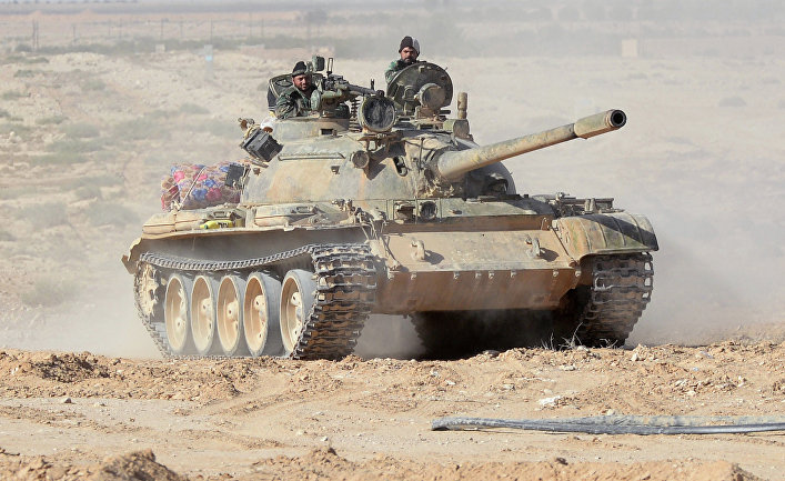 Битва за Дамаск: в бой вступает элитная танковая дивизия САА