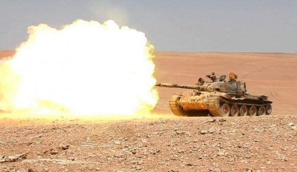 Сирийская армия пытается начать наступление восточнее Хомса
