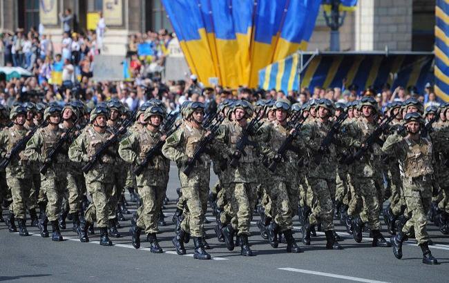 Парад в Киеве на День Независимости 2017