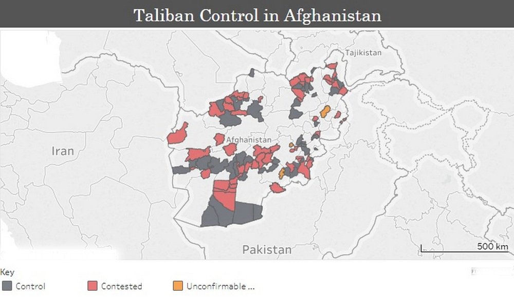 Талибан захватил два уезда на юго-востоке Афганистана