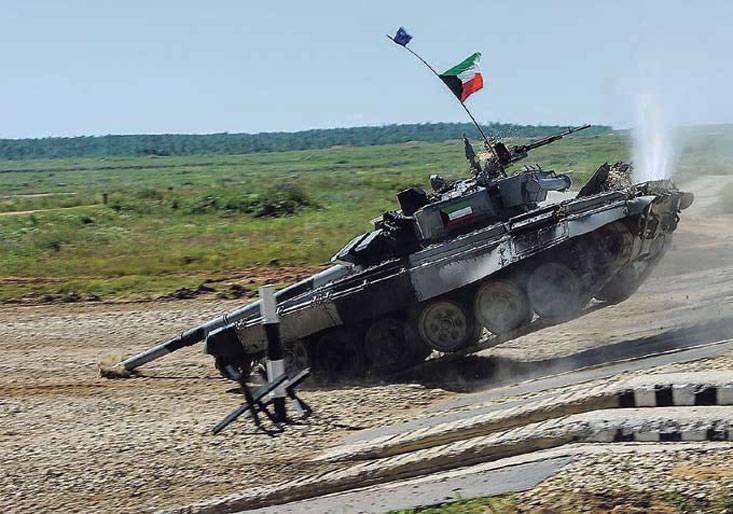 Для армии Кувейта главное не победа, а участие в танковом биатлоне