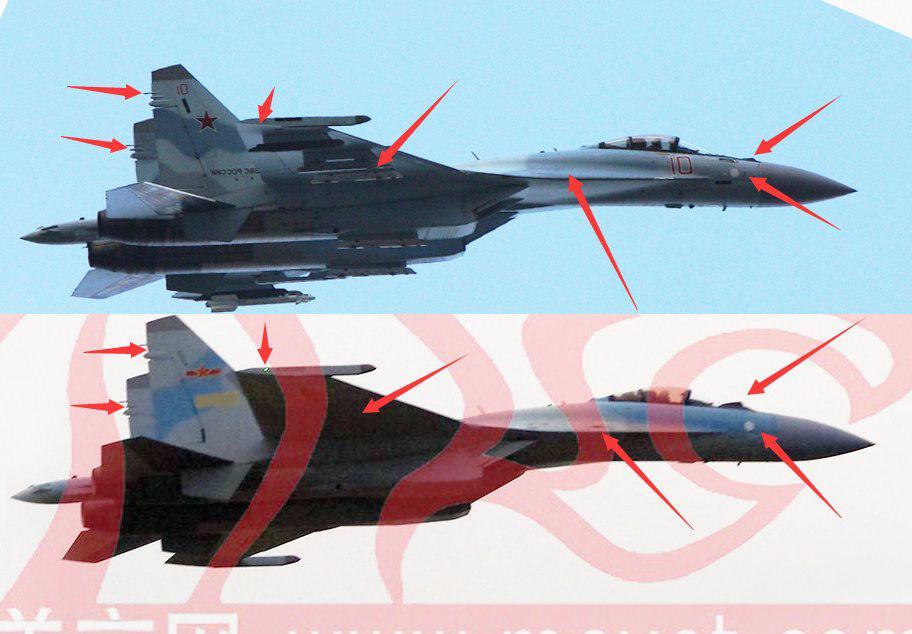 Совпадение J-11D КНР и русского Су-35СК: зачем Китаю одинаковые истребители