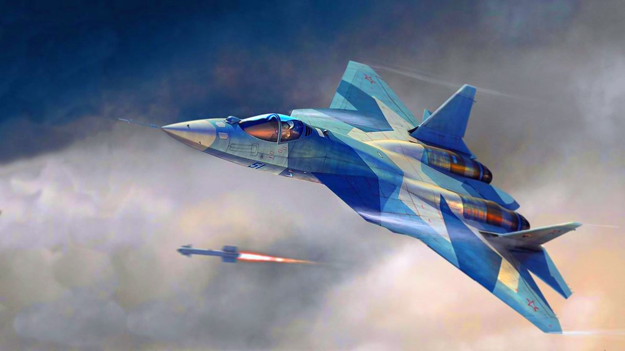 Русская мощь во всеоружии: Новейший истребитель Су-57 шокировал британцев