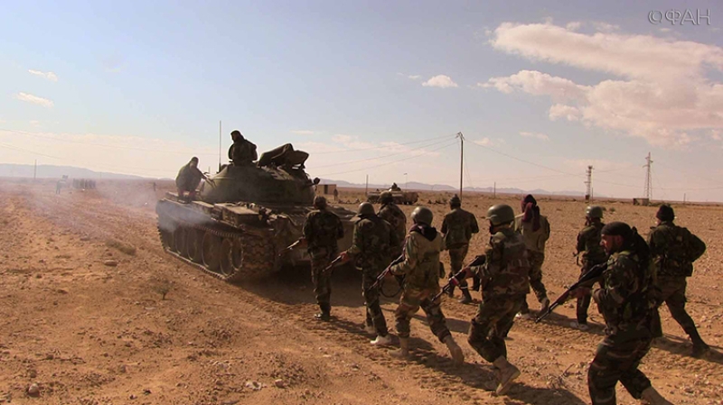 САА и ВКС России отбили у ИГ стратегический пункт в пустыне Хомса