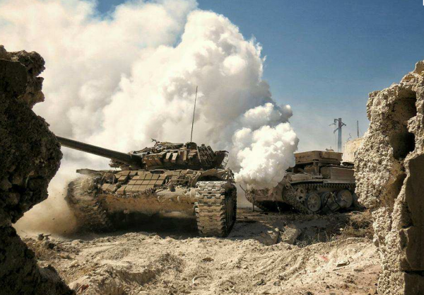 Армия Сирии ведёт мощное наступление на «Аль-Каиду» под Дамаском