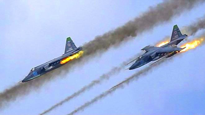 Найти и уничтожить: ВКС РФ показали, как работают «летающие танки» в Сирии