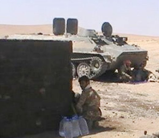Сирийские военные получили новое бронеподкрепление