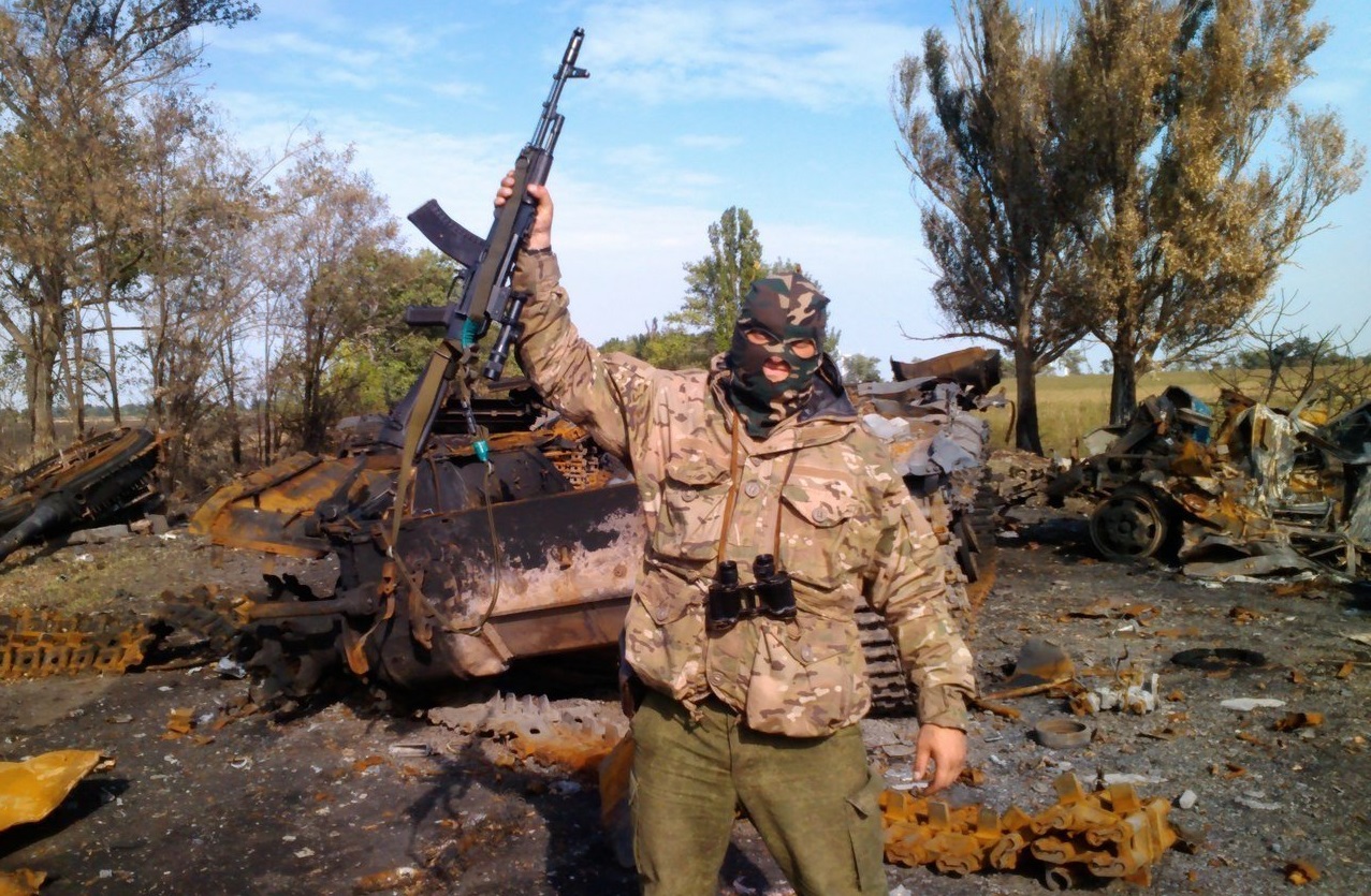 Солдаты ВСУ на камеру похвастались, как уничтожили БМП ополченцев Донбасса