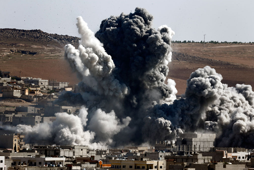 Коалиция нанесла удар фосфорными бомбами по госпиталю в Ракке
