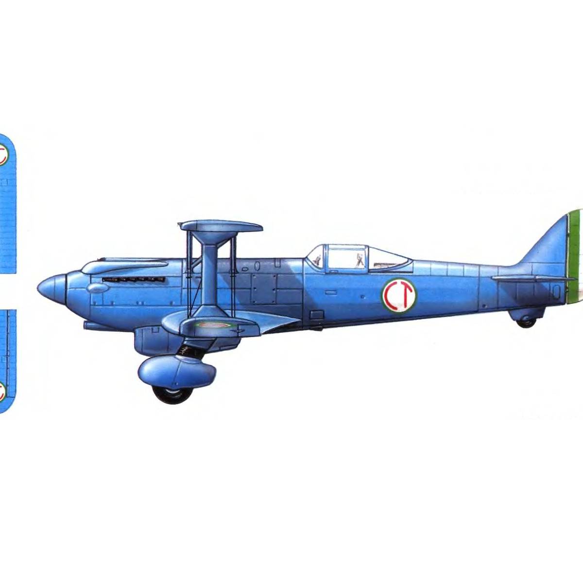 Неудачники программы R. Опытный истребитель Caproni Ca.165. Италия