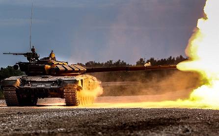 Новейшие танки Т-72Б3 показали мастер-класс по четкой стрельбе в Краснодаре