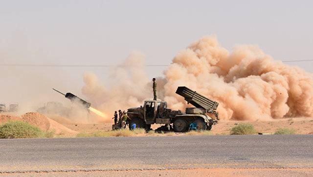 ВКС России уничтожили около 40 боевиков и командный пункт ИГ* в Сирии