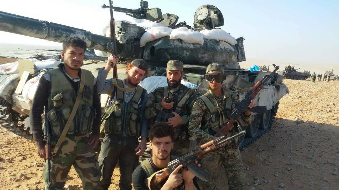 В Сирии в боях в районе Дейр-эз-Зор отличись "уральские" Т-62М
