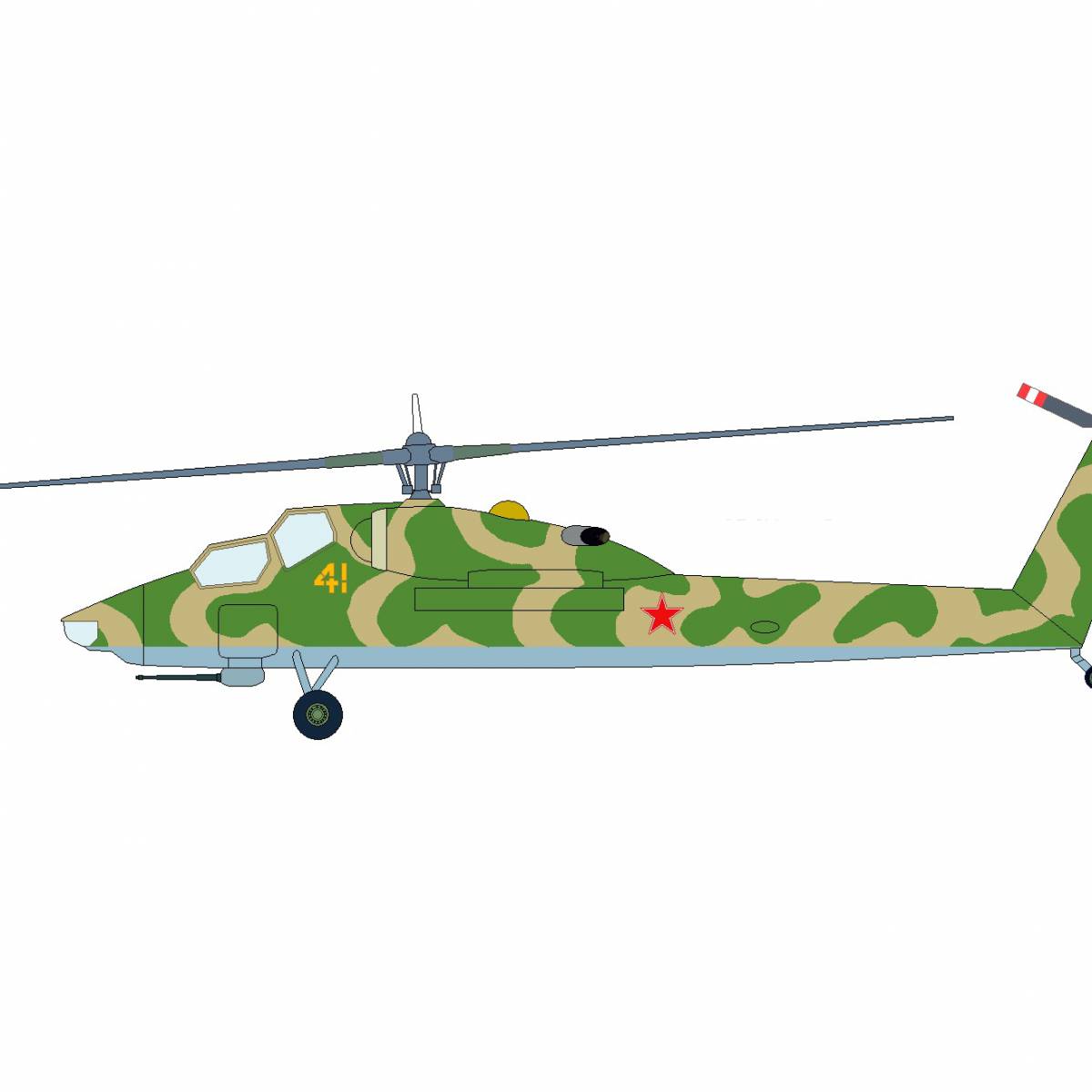 Опытные советские вертолеты глазами запада. Mi-28 Havoc (Ми-28)