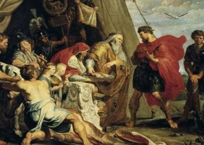 Кто посылал римлян в бой во имя богов?