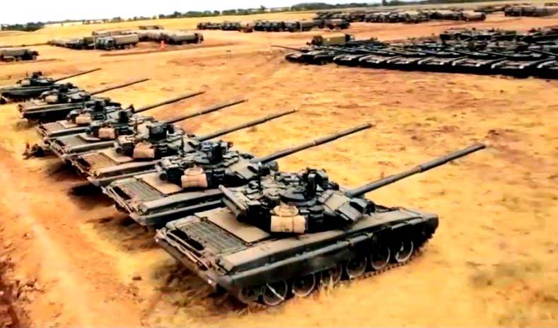 Первая танковая армия России поднята по тревоге