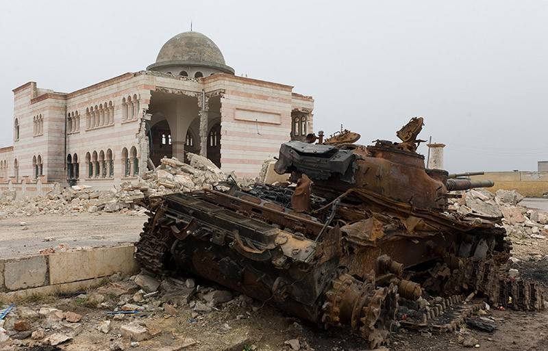 ВКС РФ уничтожили три завода террористов по изготовлению шахид-танков