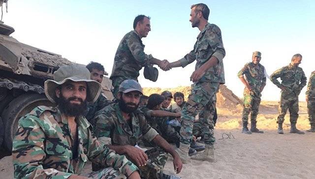 Сирийская армия отрезала основной путь снабжения ИГ в Дейр-эз-Зоре