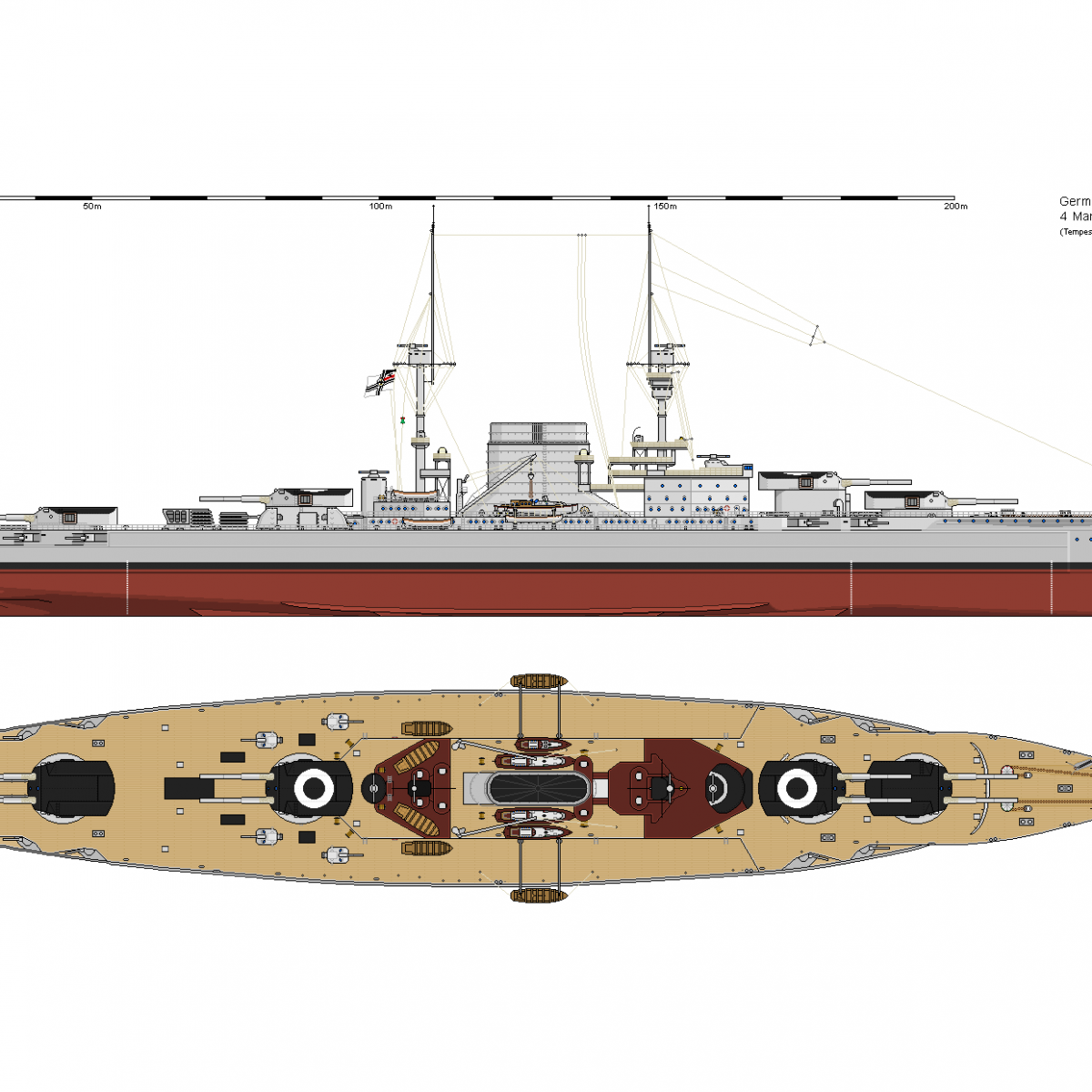 Нереализованные проекты германских линейных крейсеров и линкоров
