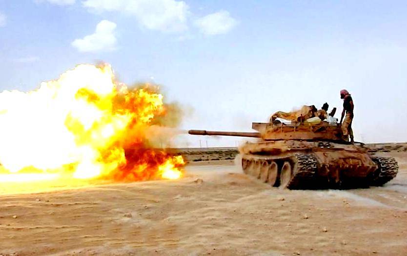 Террорист с камерой GoPro словил снаряд из сирийского танка