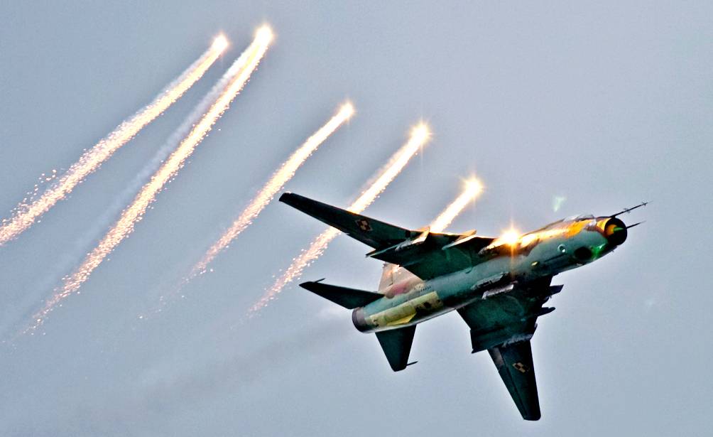 Пентагон рассекретил видео уничтожения сирийского Су-22 американским F-18