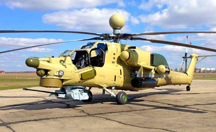 Россия впервые экспортировала модернизированные Ми-28НЭ с новейшим БКО