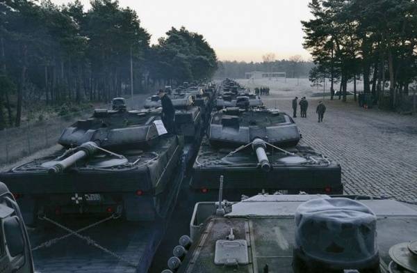 Десять танков США были повреждены при перевозке в Польше