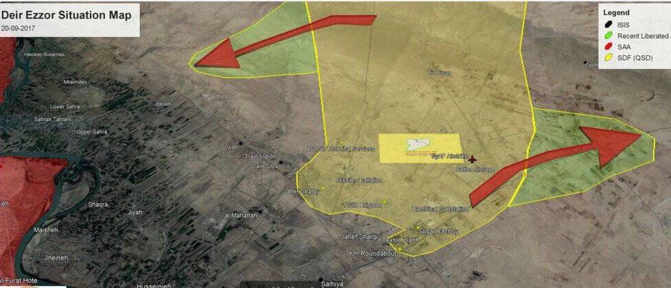 Курды пытаются расширить зону контроля на левом берегу Евфрата