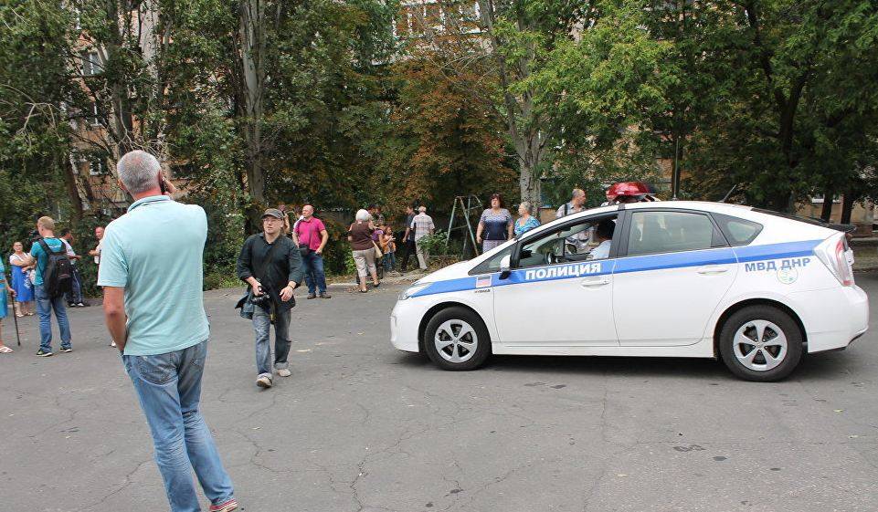 В центре Донецка прогремели мощные взрывы