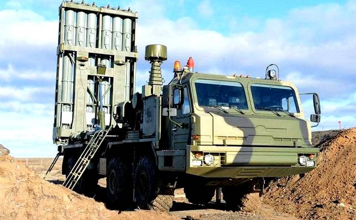 Россия перебросила в Сирию новейшие ЗРК C-350 «Витязь»