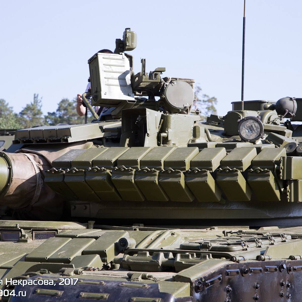 Основной танк Т-80БВ на полигоне Свердловский (ЦВО) - фотообзор