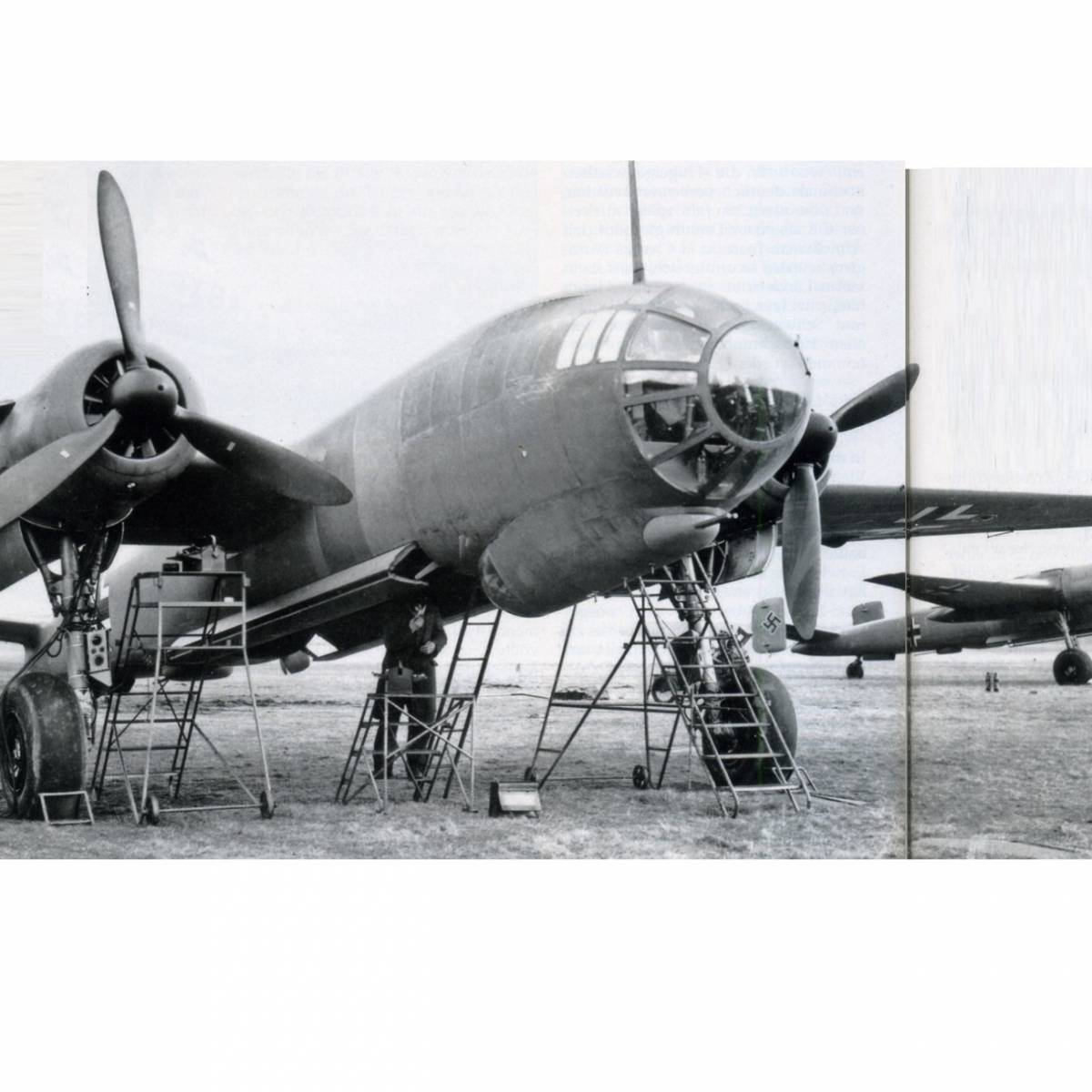 Скоростной бомбардировщик Focke-Wulf Fw 191. Германия