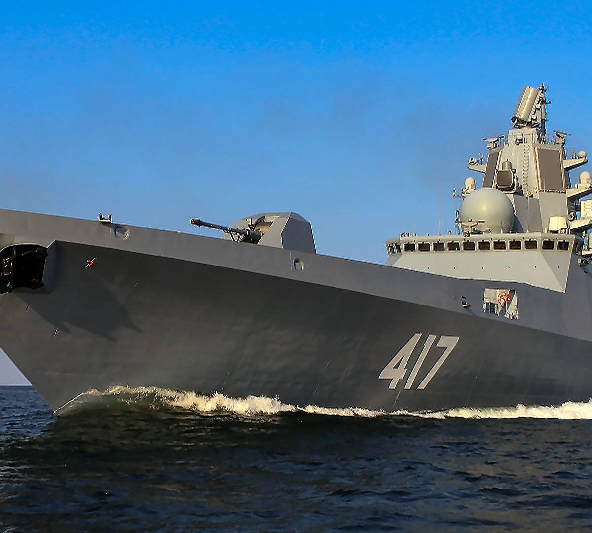 СФ завершает испытания фрегата «Адмирал Горшков»