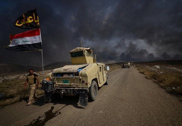 Иракские правительственные войска начали обход района Хавиджа