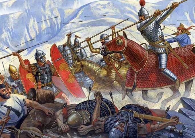 Почему конница парфян побеждала римские легионы?