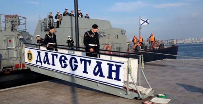 Каспийская флотилия приступила к строительству новой базы в Дагестане