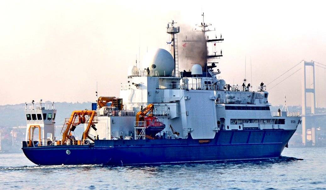 Что ищет российский корабль-разведчик "Янтарь" на дне Средиземного моря?