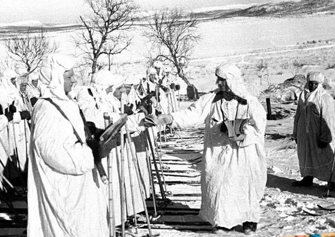 Как лыжники РККА били немцев финским способом?